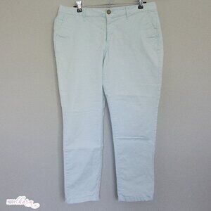 Gap Khakis Skinny Boyfriend Light Mint Pants